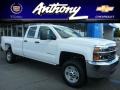 Summit White - Silverado 2500HD WT Double Cab 4x4 Photo No. 1