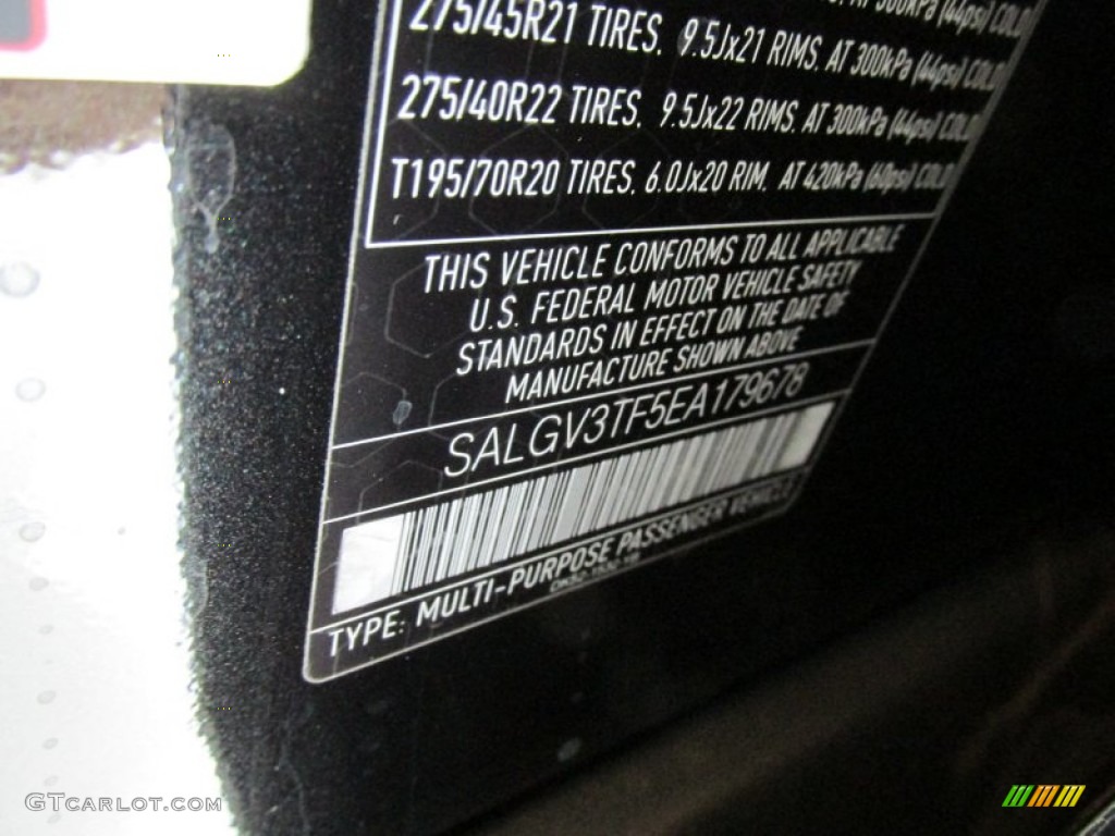 2014 Range Rover Supercharged - Santorini Black Metallic / Ebony/Ebony photo #19