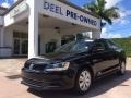 Black - Jetta SE Sedan Photo No. 1