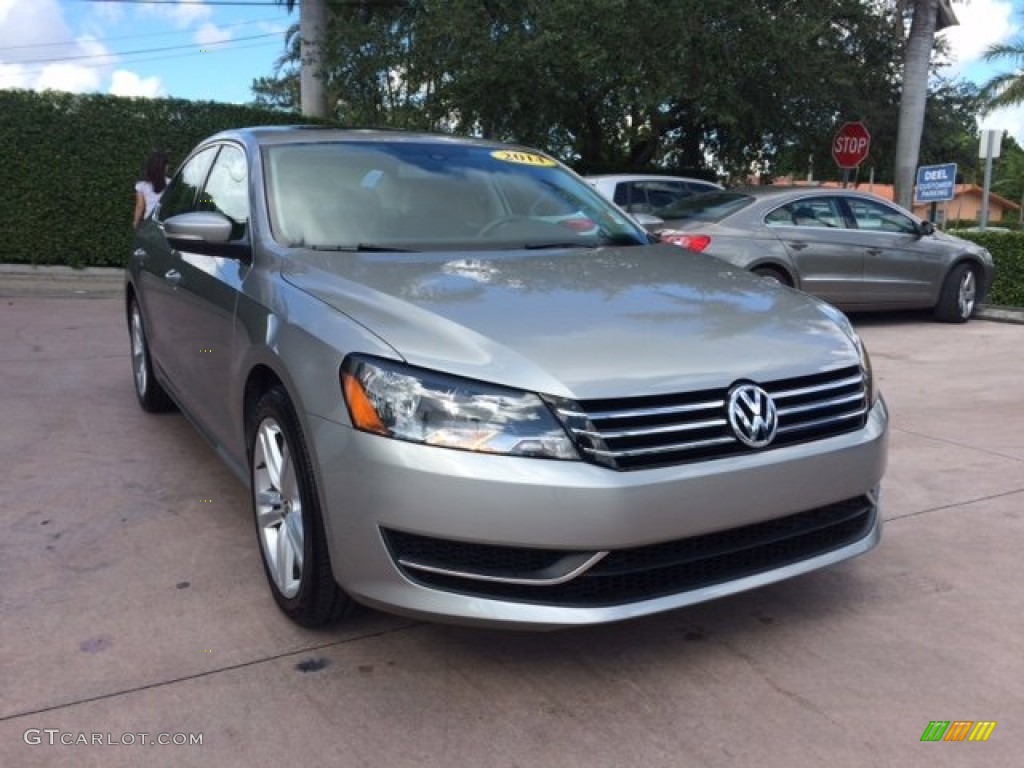 Tungsten Silver Metallic 2014 Volkswagen Passat 2.5L SE Exterior Photo #98063960