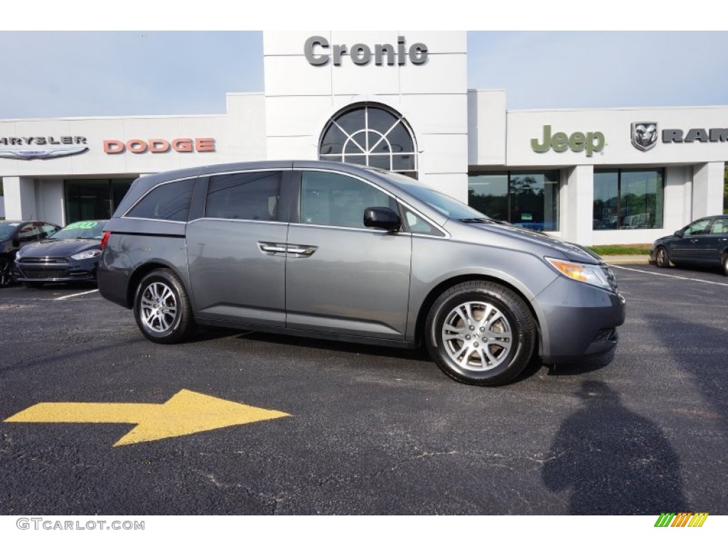 2011 Odyssey EX - Polished Metal Metallic / Gray photo #1