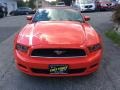 2014 Race Red Ford Mustang V6 Convertible  photo #2