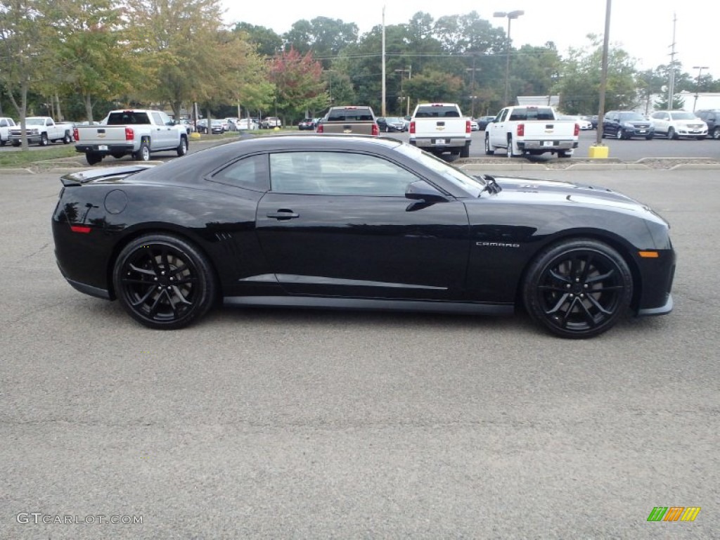 2013 Camaro ZL1 - Black / Black photo #4