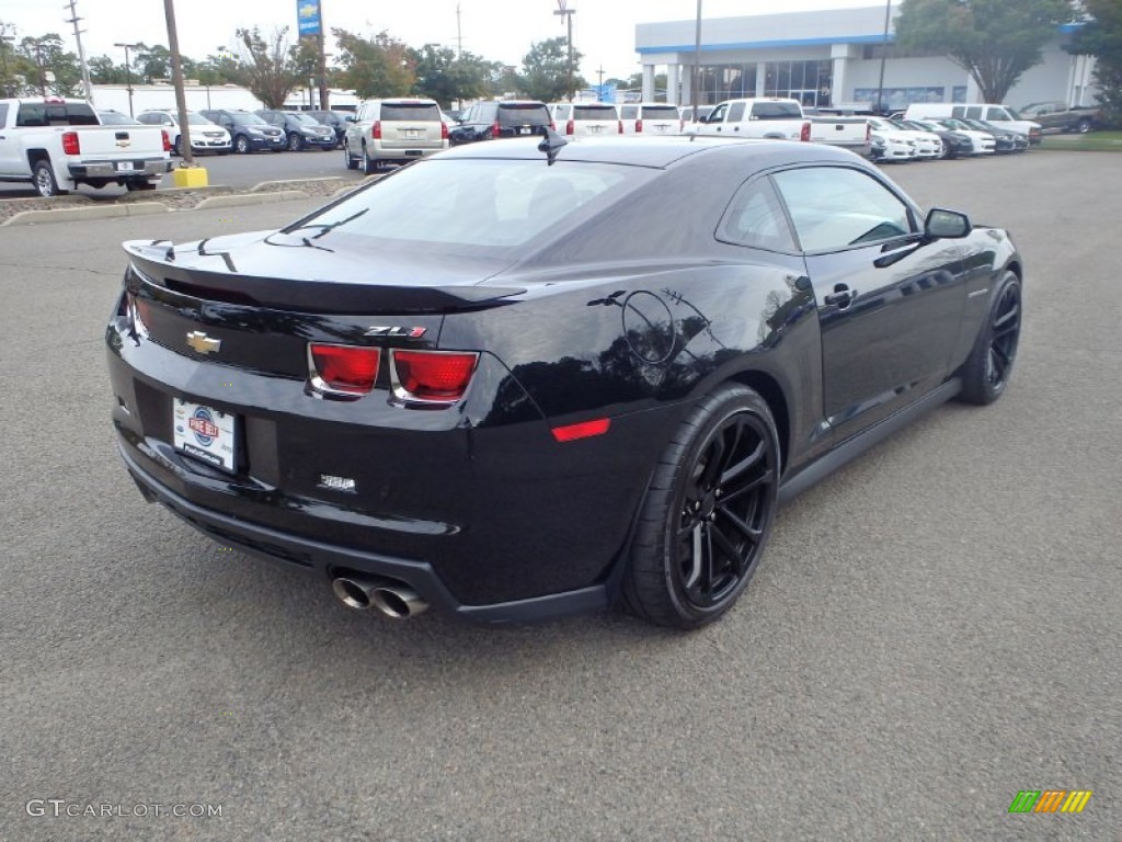 2013 Camaro ZL1 - Black / Black photo #5