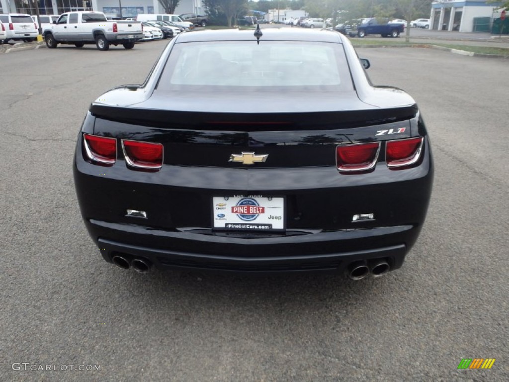 2013 Camaro ZL1 - Black / Black photo #6