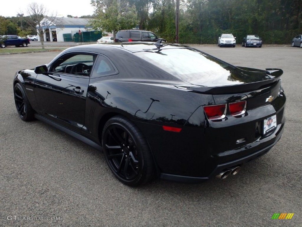 2013 Camaro ZL1 - Black / Black photo #7