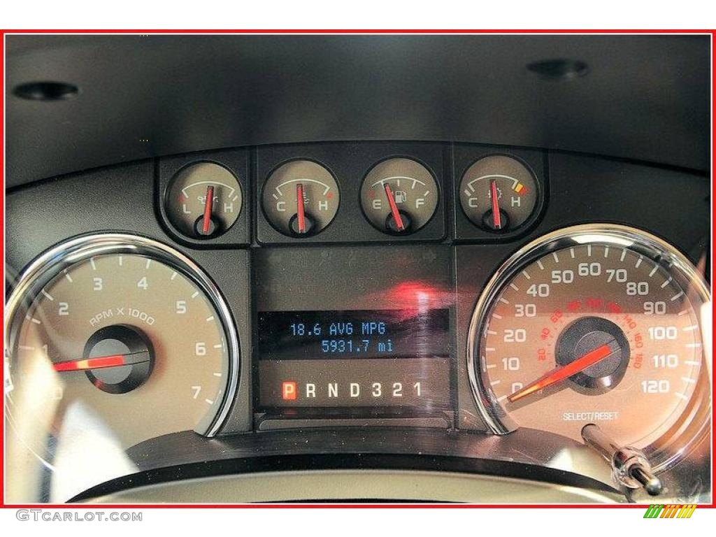 2009 F150 XLT SuperCrew - Brilliant Silver Metallic / Stone/Medium Stone photo #26