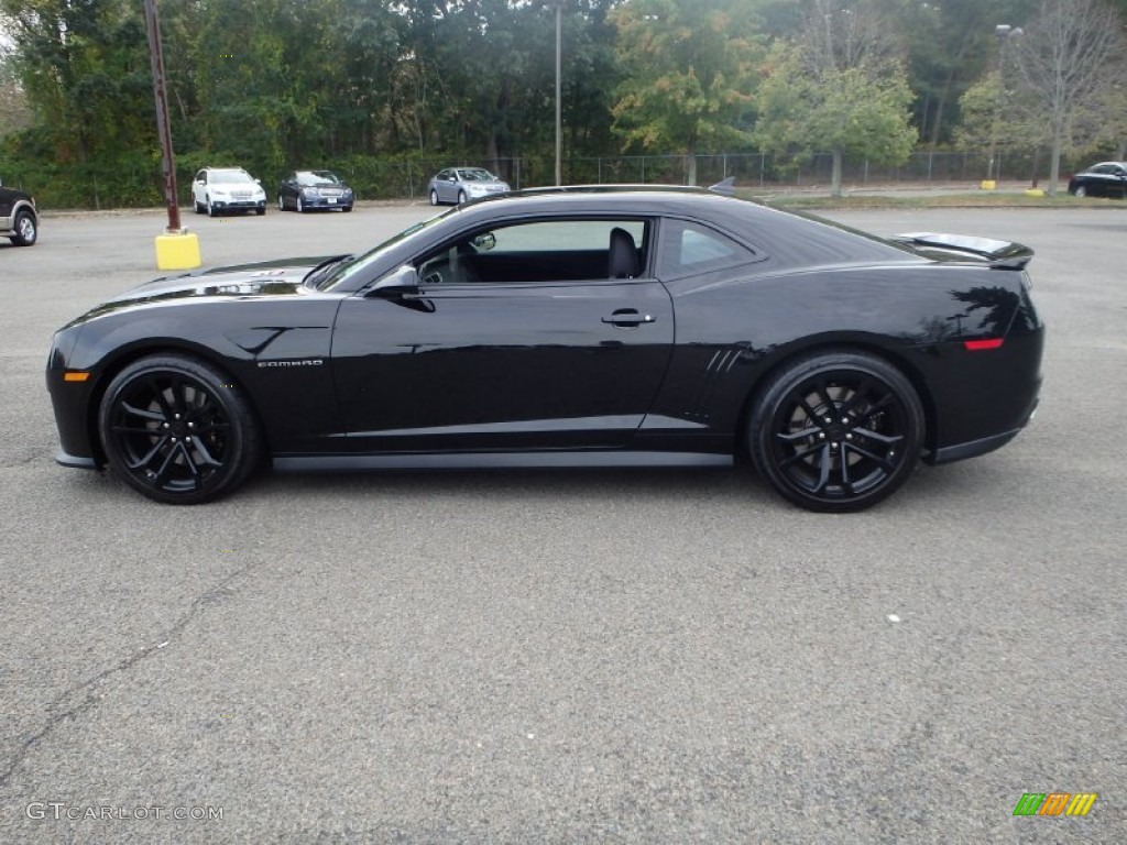 2013 Camaro ZL1 - Black / Black photo #8