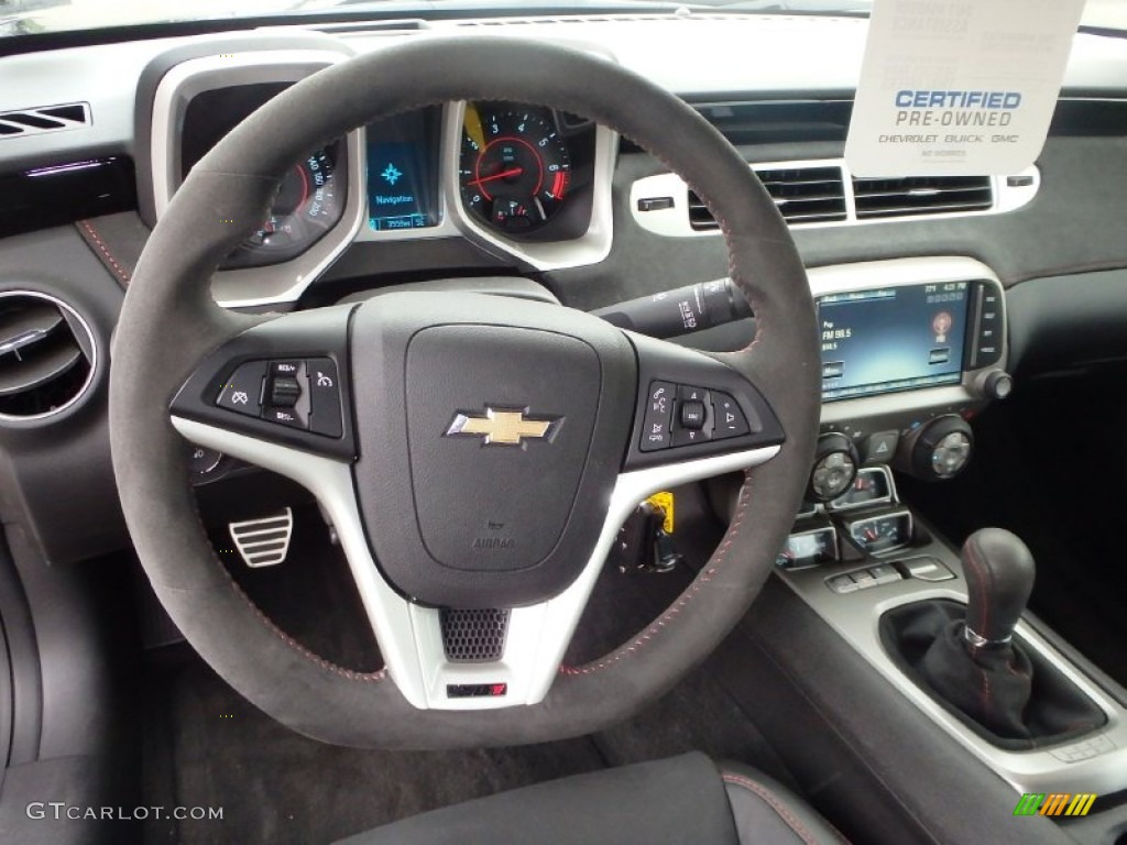 2013 Camaro ZL1 - Black / Black photo #12