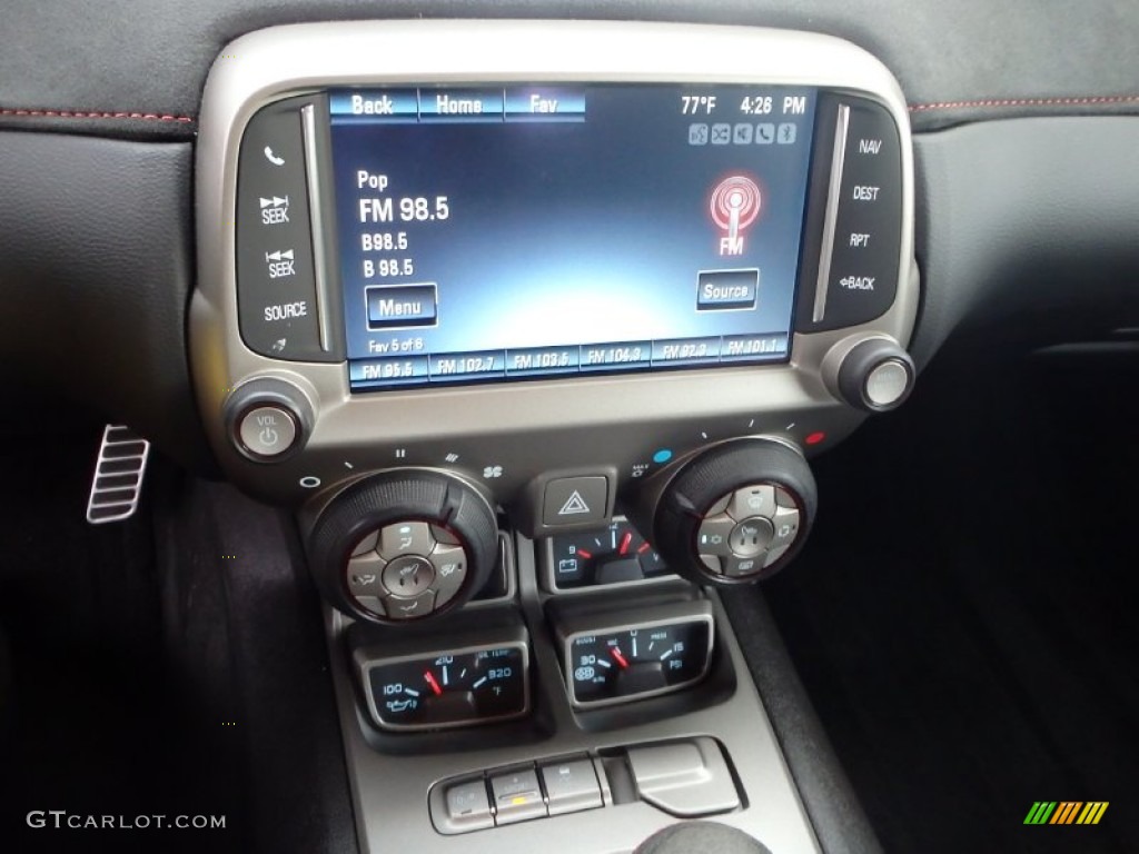 2013 Camaro ZL1 - Black / Black photo #15