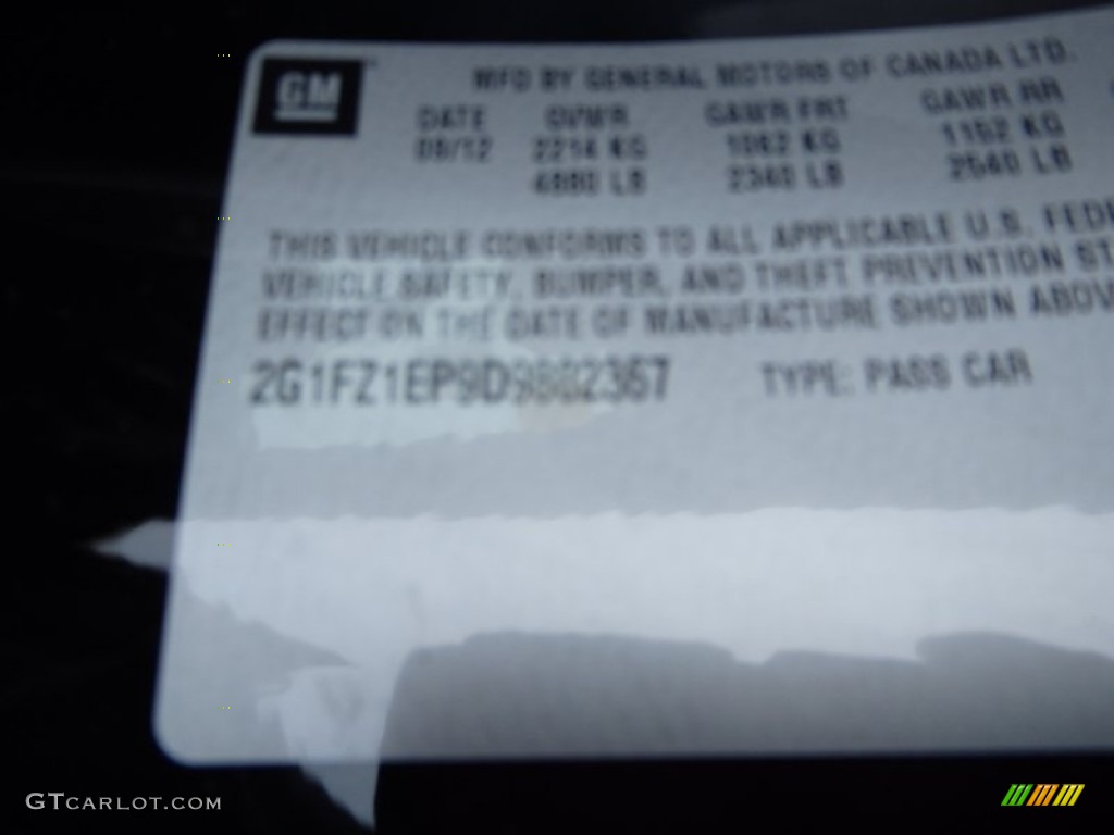 2013 Camaro ZL1 - Black / Black photo #29