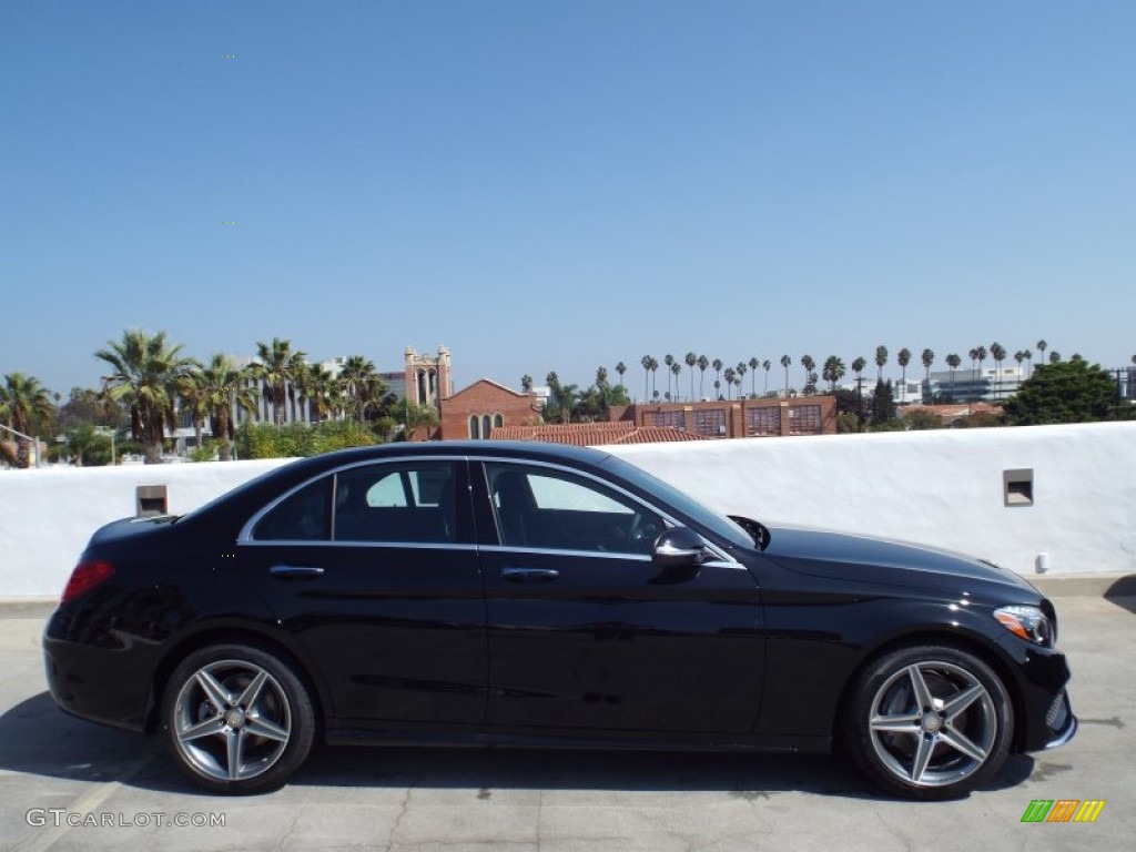 Black 2015 Mercedes-Benz C 400 4Matic Exterior Photo #98067787