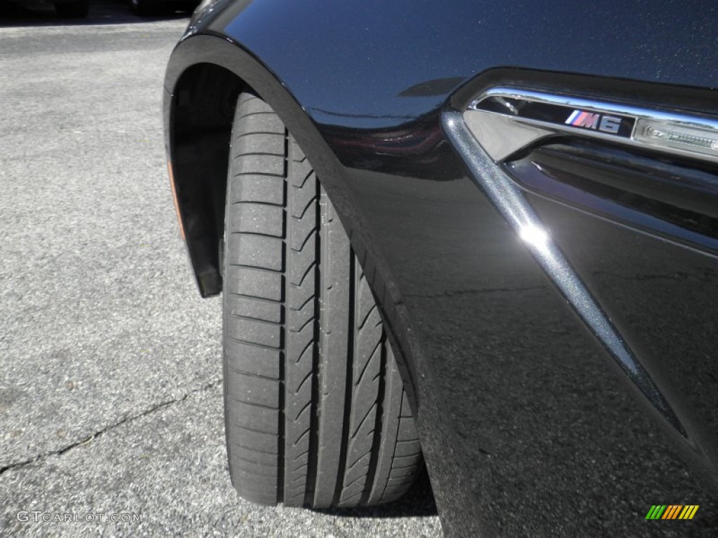 2013 M6 Convertible - Black Sapphire Metallic / Black photo #12
