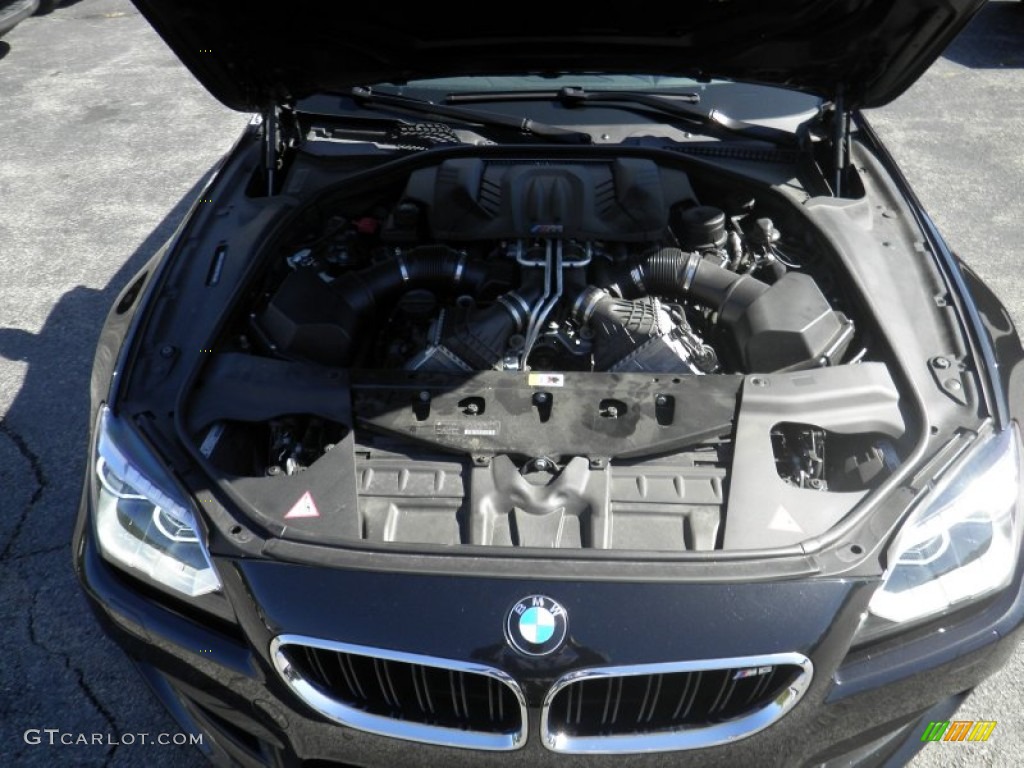 2013 M6 Convertible - Black Sapphire Metallic / Black photo #13
