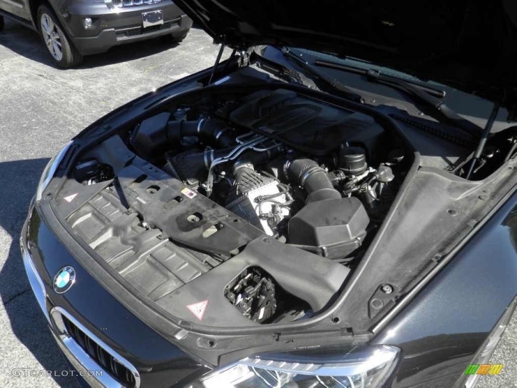 2013 M6 Convertible - Black Sapphire Metallic / Black photo #14