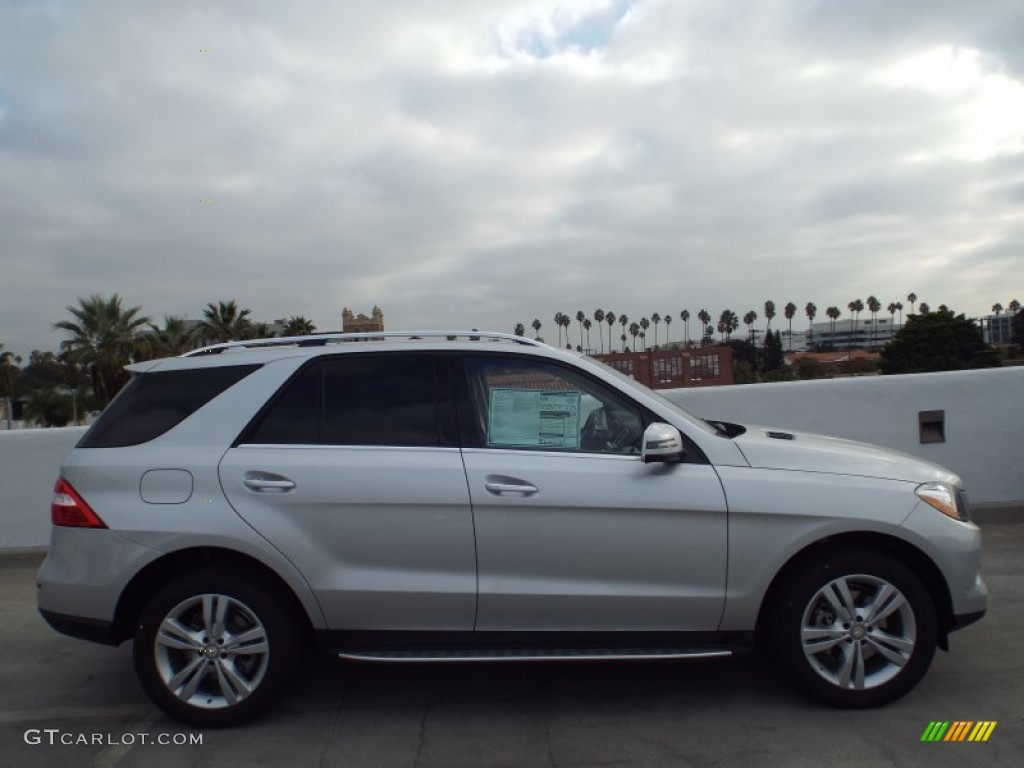 Iridium Silver Metallic 2015 Mercedes-Benz ML 350 Exterior Photo #98068762