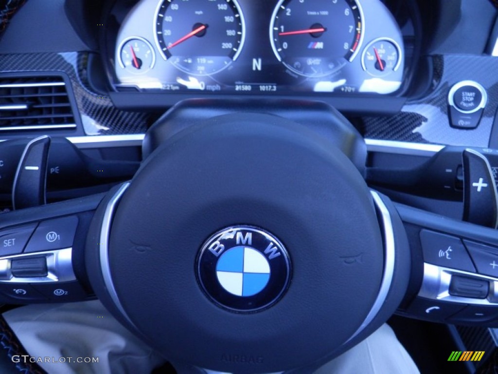 2013 M6 Convertible - Black Sapphire Metallic / Black photo #21