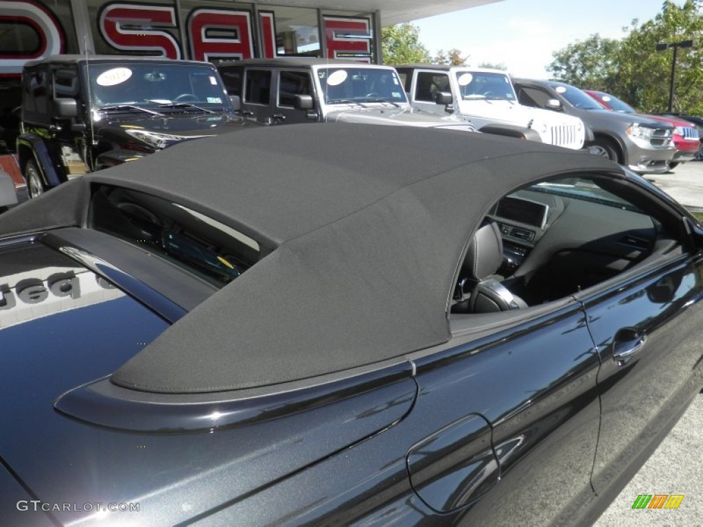 2013 M6 Convertible - Black Sapphire Metallic / Black photo #28