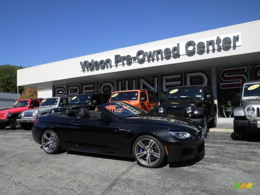 2013 M6 Convertible - Black Sapphire Metallic / Black photo #30