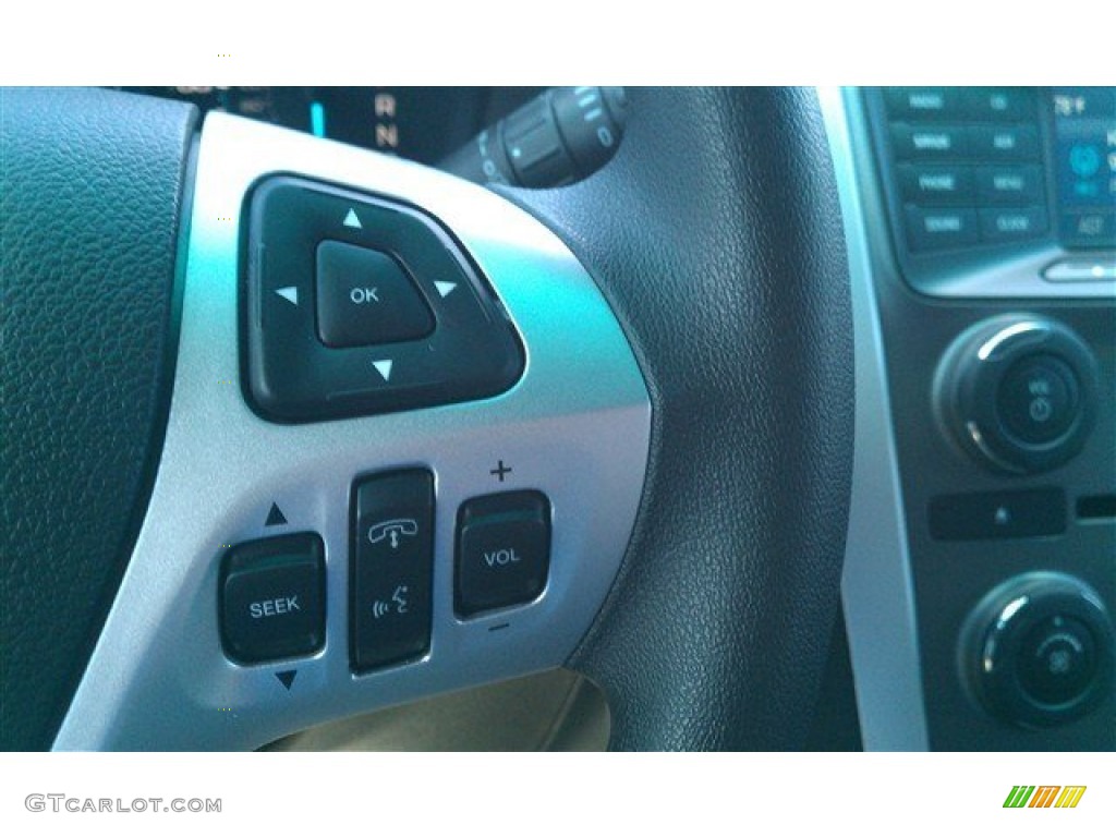 2015 Explorer FWD - Ingot Silver / Medium Light Stone photo #31