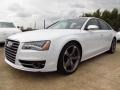Glacier White Metallic - S8 quattro S Photo No. 5