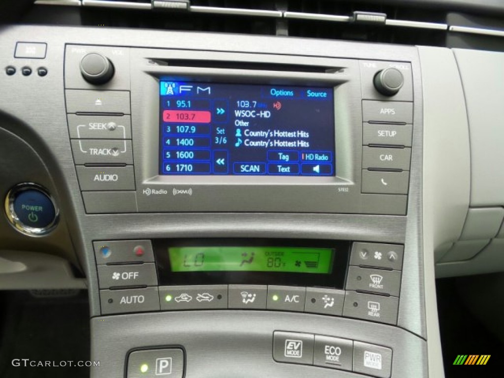 2015 Prius Three Hybrid - Nautical Blue Metallic / Misty Gray photo #25