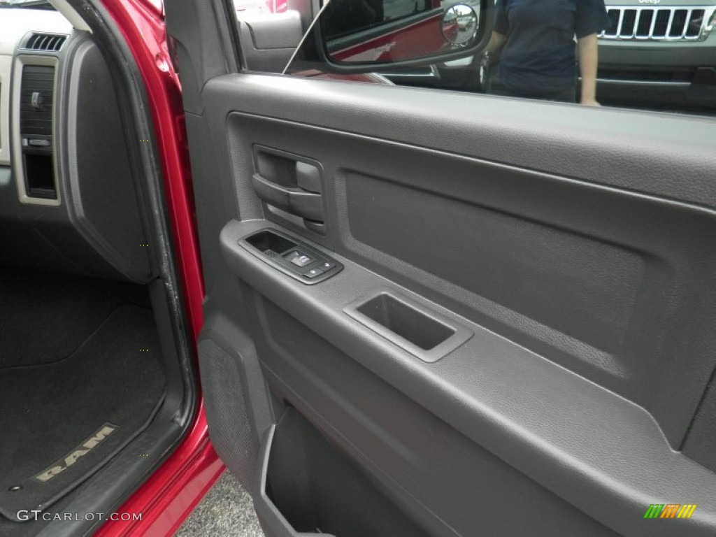2012 Ram 1500 ST Quad Cab 4x4 - Deep Cherry Red Crystal Pearl / Dark Slate Gray/Medium Graystone photo #16