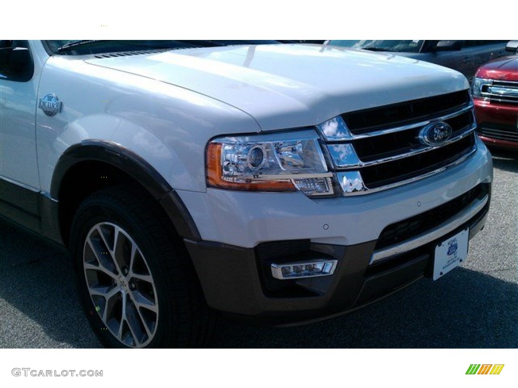 2015 Expedition EL King Ranch - White Platinum Metallic Tri-Coat / King Ranch Mesa Brown photo #46