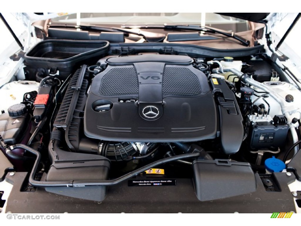 2015 Mercedes-Benz SLK 350 Roadster 3.5 Liter GDI DOHC 24-Valve VVT V6 Engine Photo #98073904