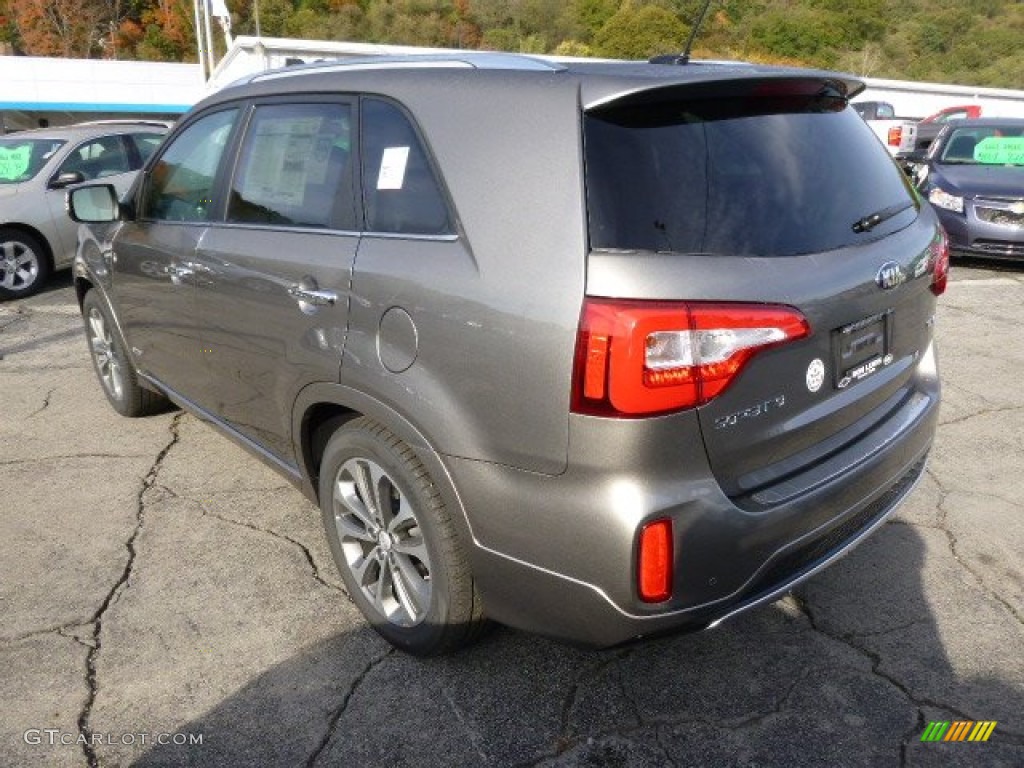 2015 Sorento SX AWD - Titanium Silver / Black photo #6