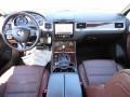 Saddle Brown 2012 Volkswagen Touareg TDI Executive 4XMotion Dashboard