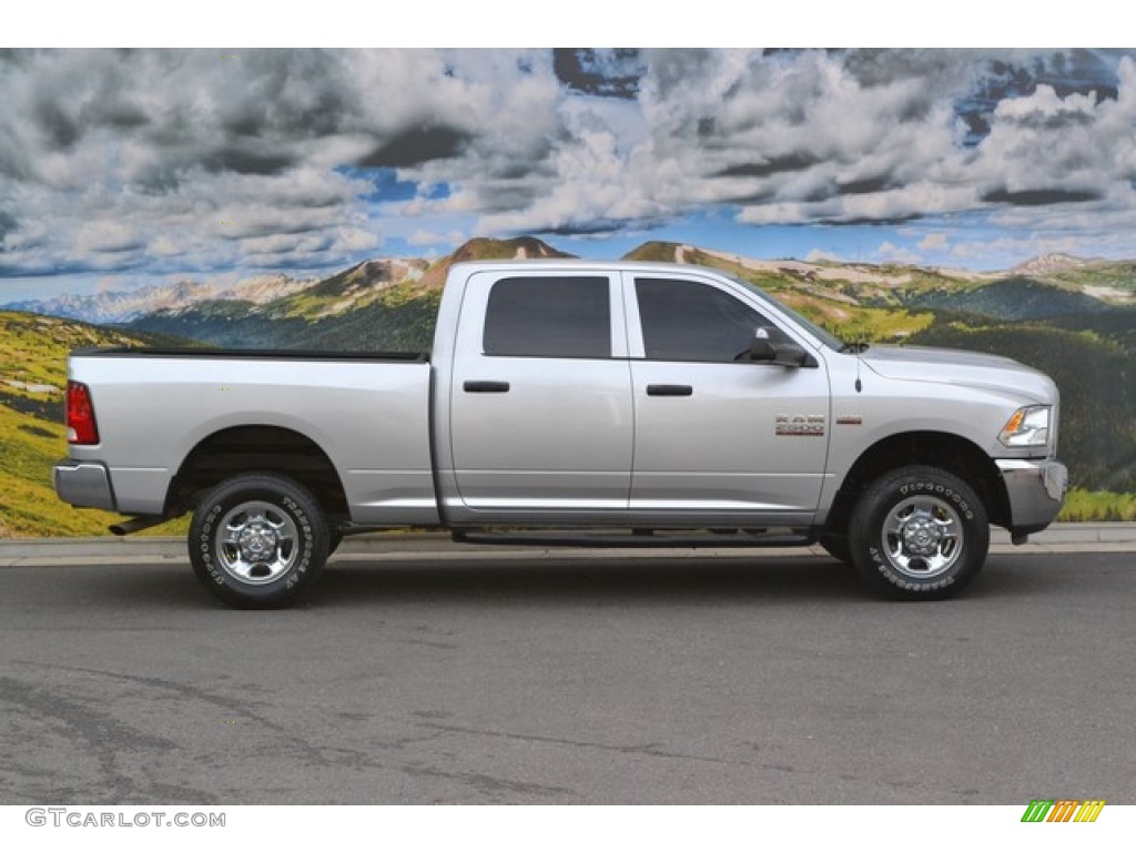 Bright Silver Metallic 2013 Ram 2500 Tradesman Crew Cab 4x4 Exterior Photo #98075056