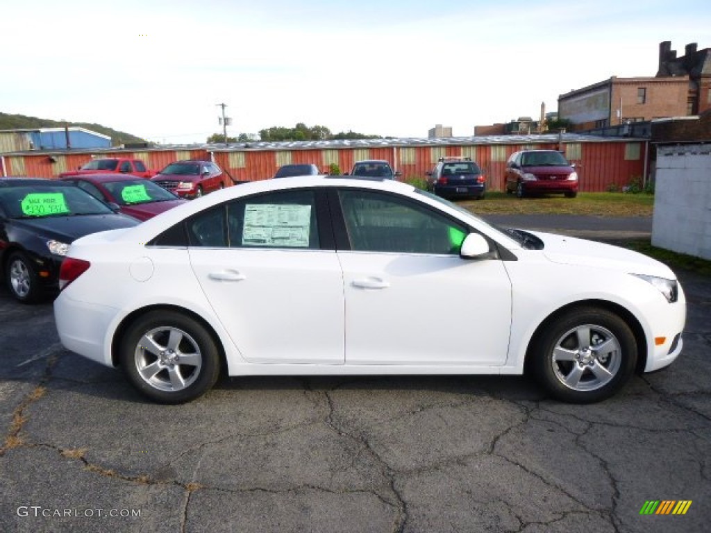 2014 Cruze LT - Summit White / Jet Black/Sport Red photo #1
