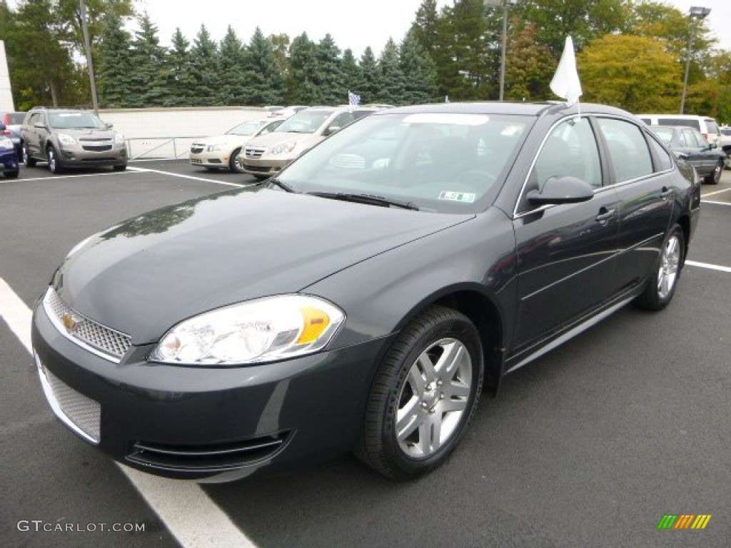 Ashen Gray Metallic 2012 Chevrolet Impala LT Exterior Photo #98076403