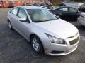 2014 Silver Ice Metallic Chevrolet Cruze LT  photo #2