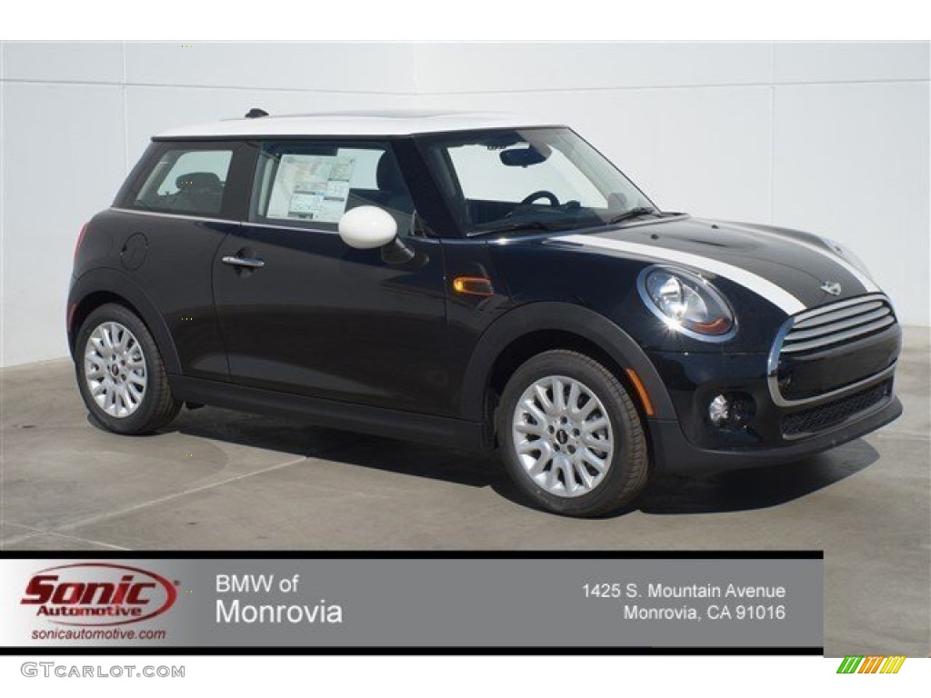 2015 Cooper Hardtop 2 Door - Midnight Black Metallic / Carbon Black photo #1