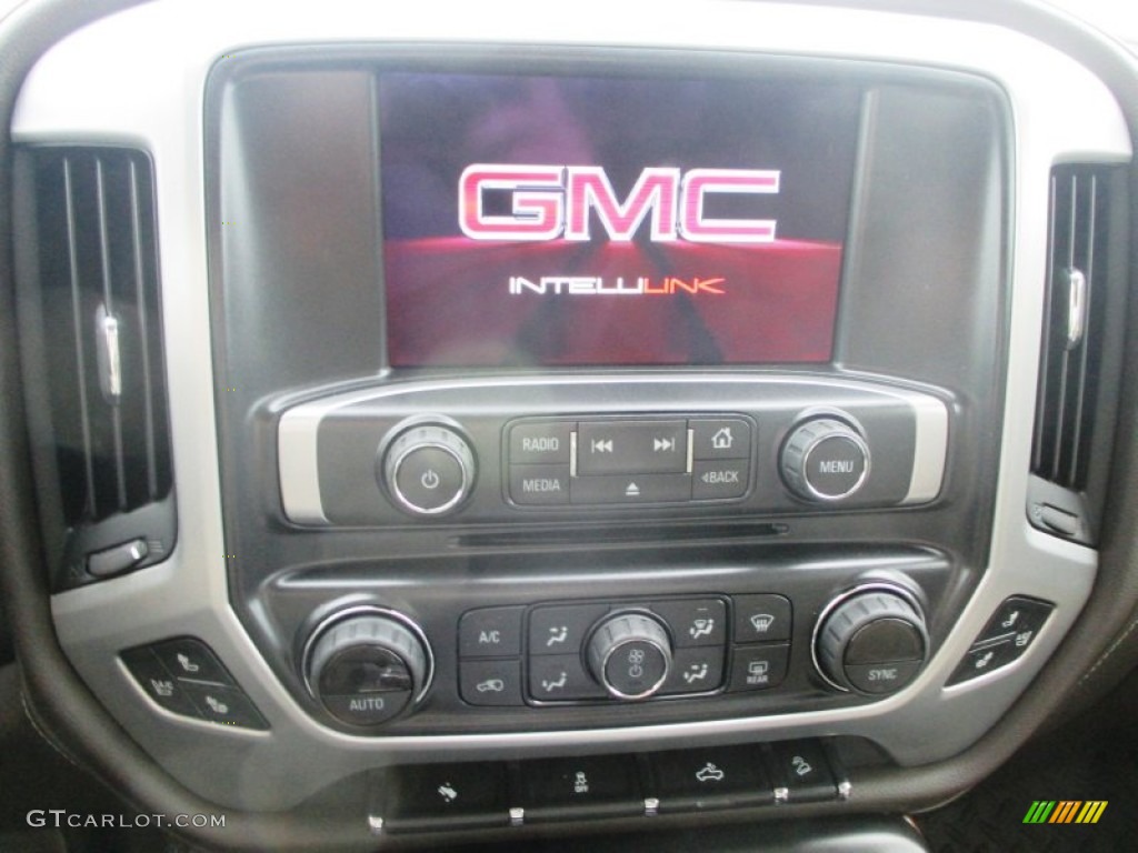 2014 GMC Sierra 1500 SLT Crew Cab 4x4 Controls Photo #98077624
