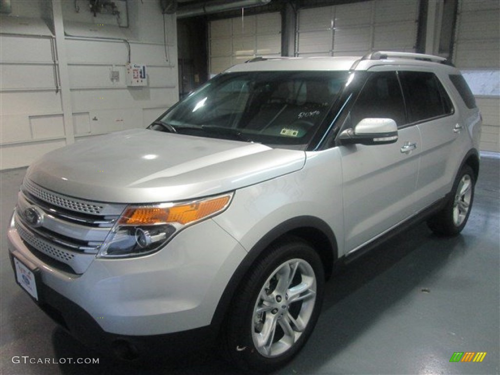 2015 Explorer Limited - Ingot Silver / Charcoal Black photo #3