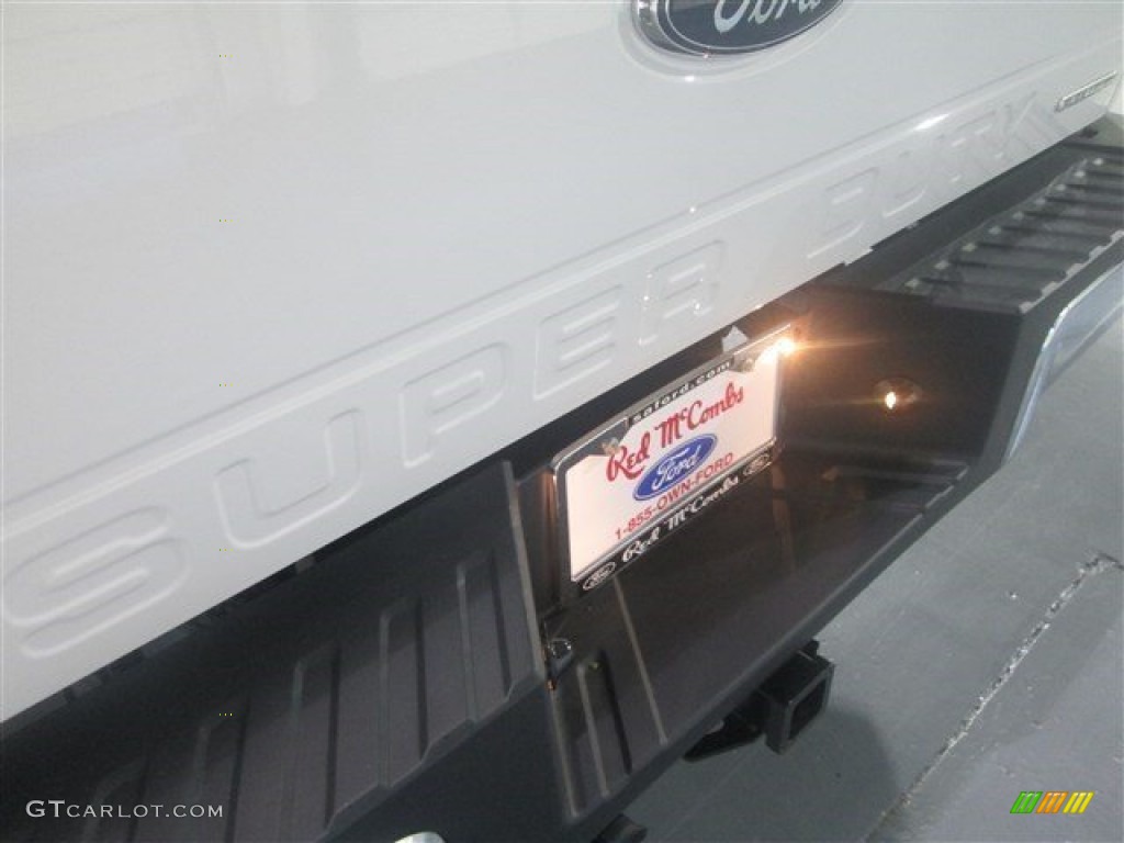 2015 F250 Super Duty XL Super Cab - Oxford White / Steel photo #6