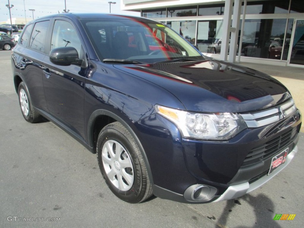 Cosmic Blue Mitsubishi Outlander