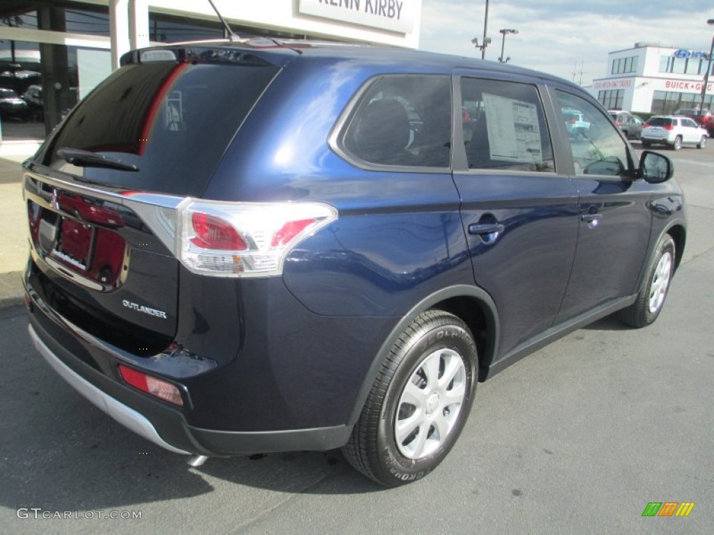 2015 Outlander ES - Cosmic Blue / Black photo #7
