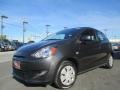 2015 Thunder Gray Mitsubishi Mirage DE  photo #1