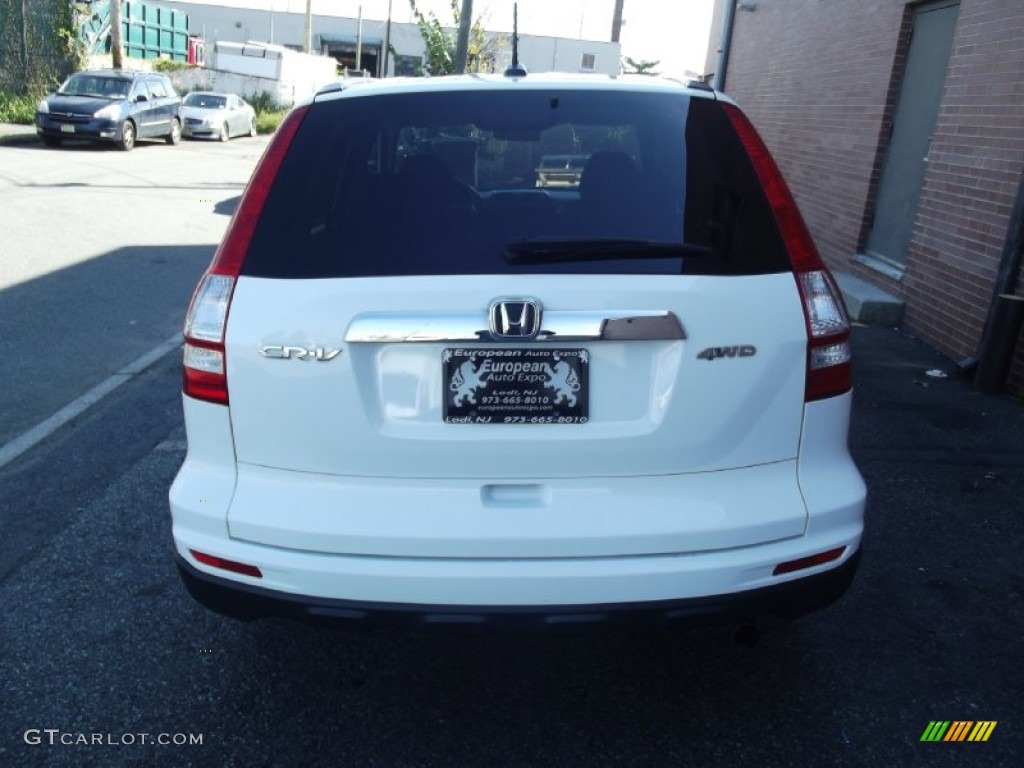 2011 CR-V EX-L 4WD - Taffeta White / Ivory photo #7