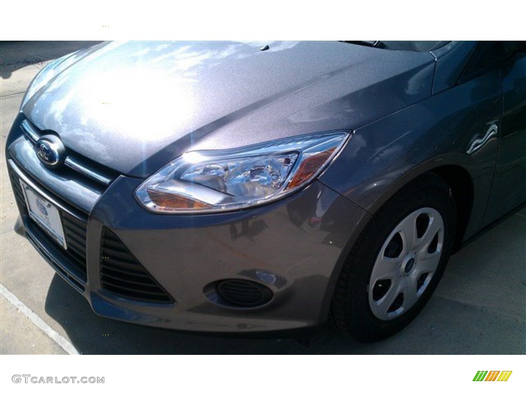 2014 Focus S Sedan - Sterling Gray / Charcoal Black photo #14