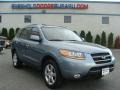 Silver Blue 2009 Hyundai Santa Fe Limited