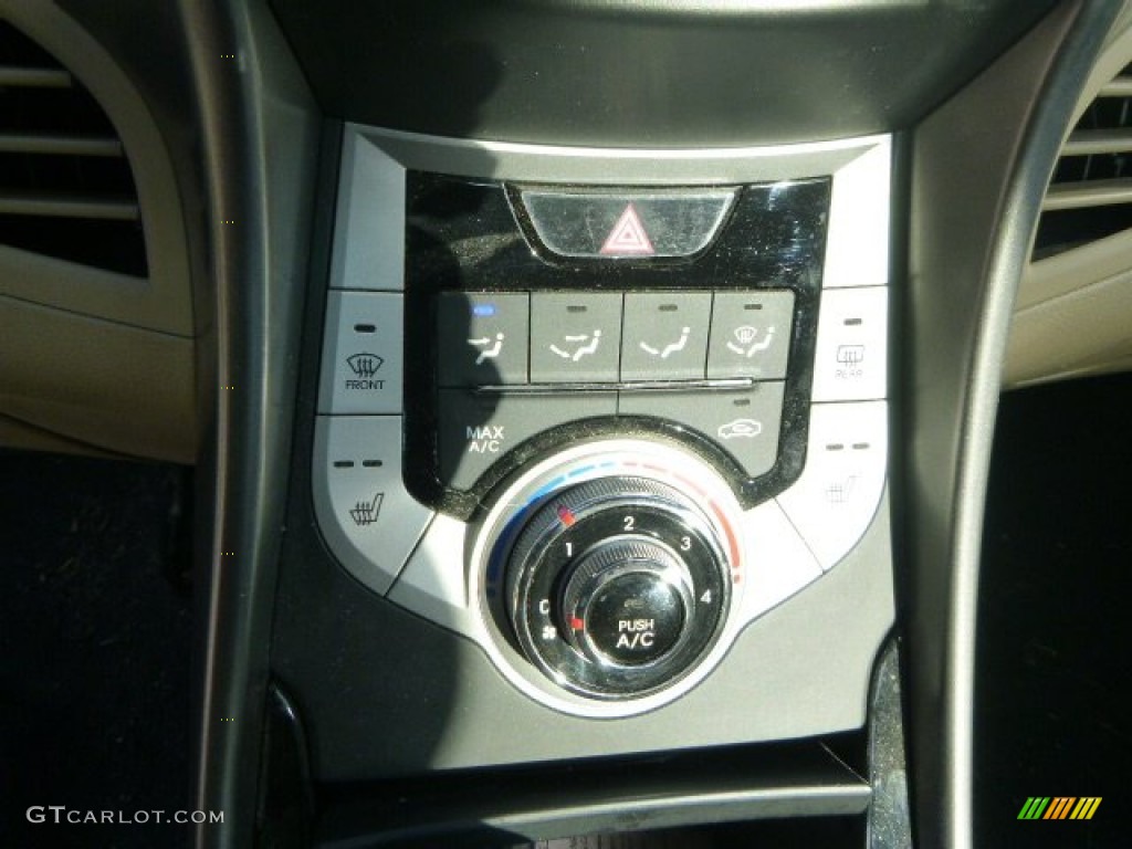 2012 Elantra Limited - Desert Bronze / Beige photo #17