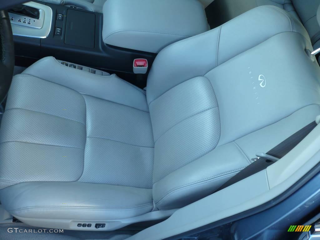 2005 G 35 Sedan - Lakeshore Slate Blue / Stone photo #12