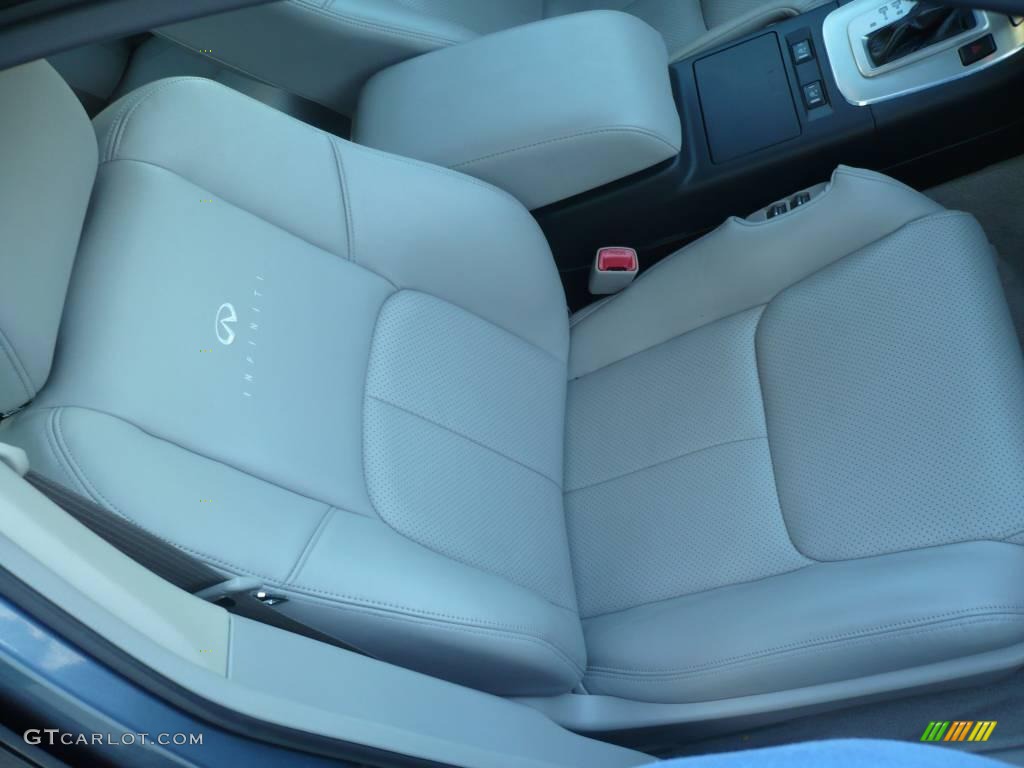 2005 G 35 Sedan - Lakeshore Slate Blue / Stone photo #13