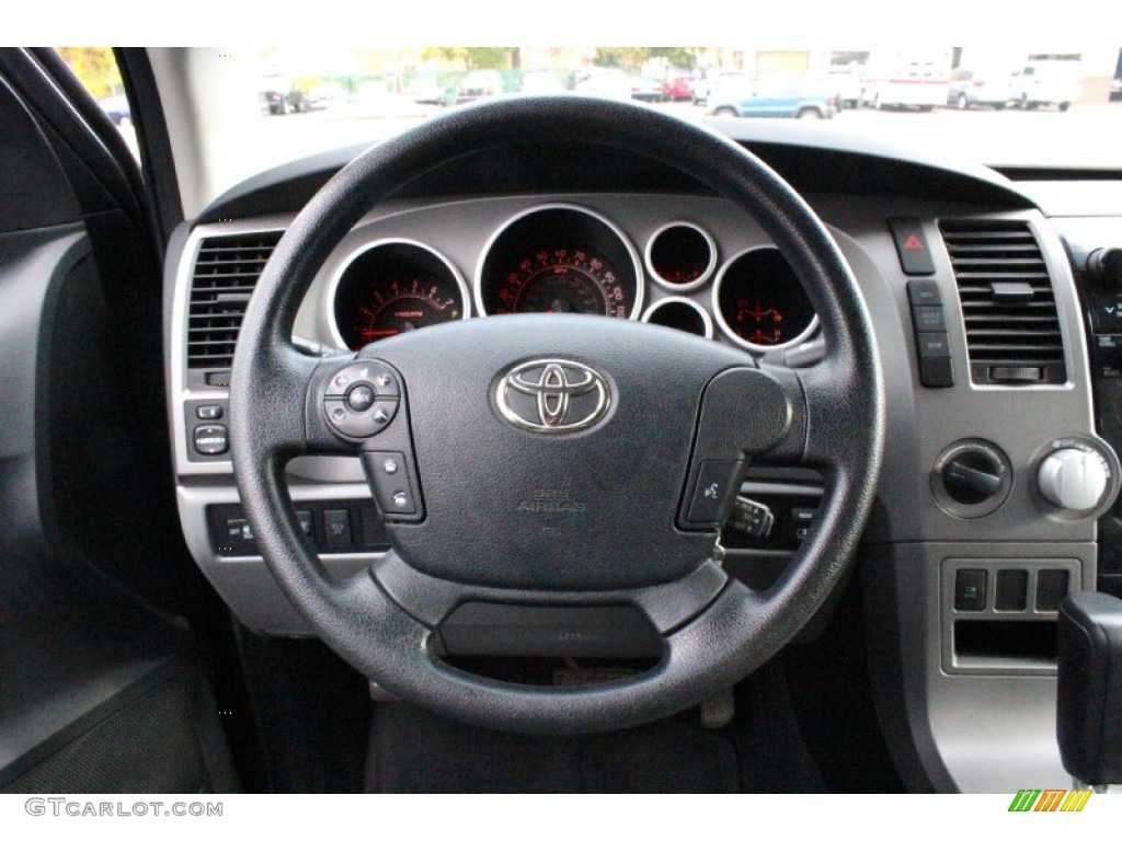 2012 Tundra SR5 Double Cab 4x4 - Magnetic Gray Metallic / Black photo #16