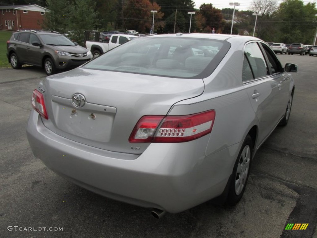 2011 Camry LE - Classic Silver Metallic / Ash photo #6